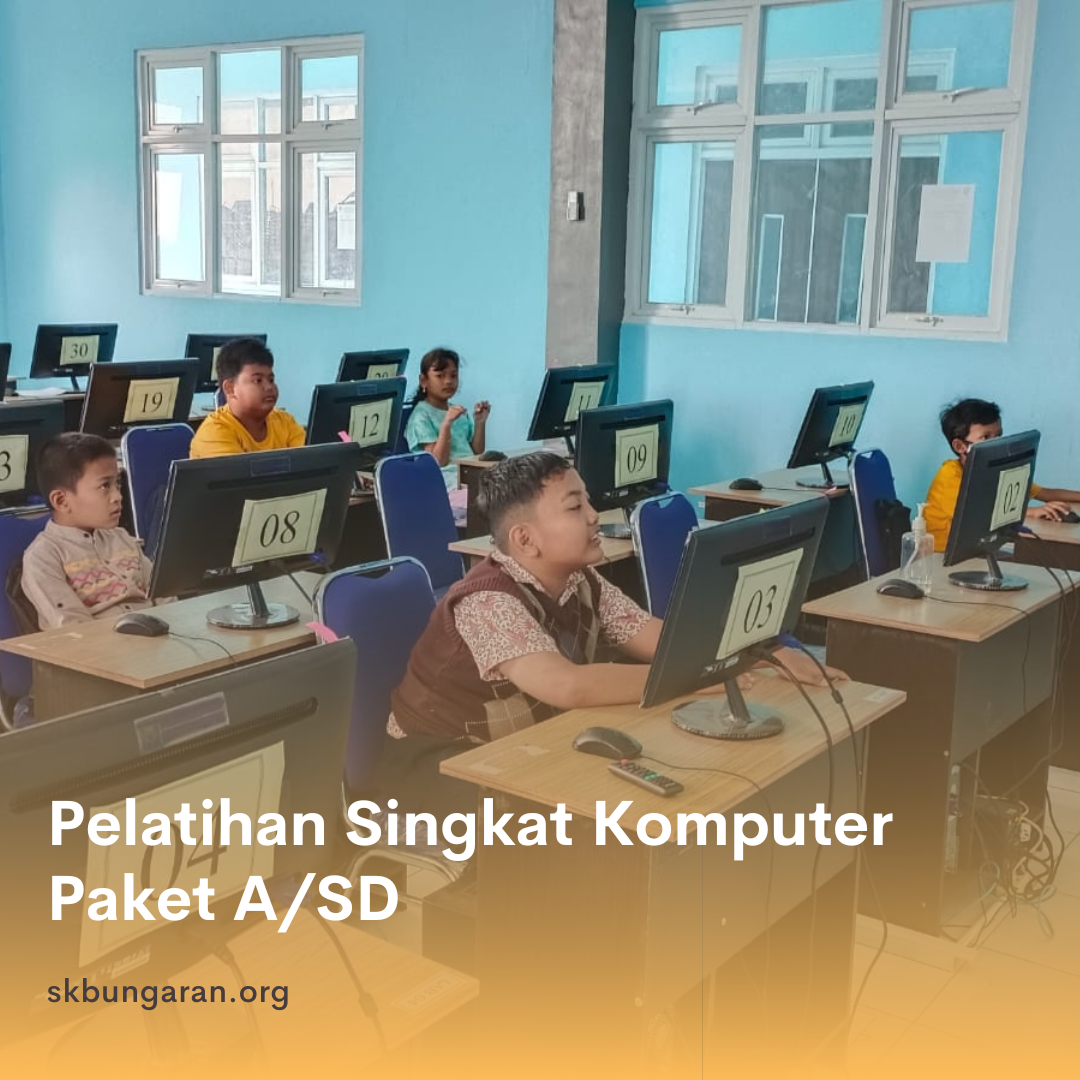 TBM Cakrawala Adakan Pelatihan Singkat Komputer Paket A/SD